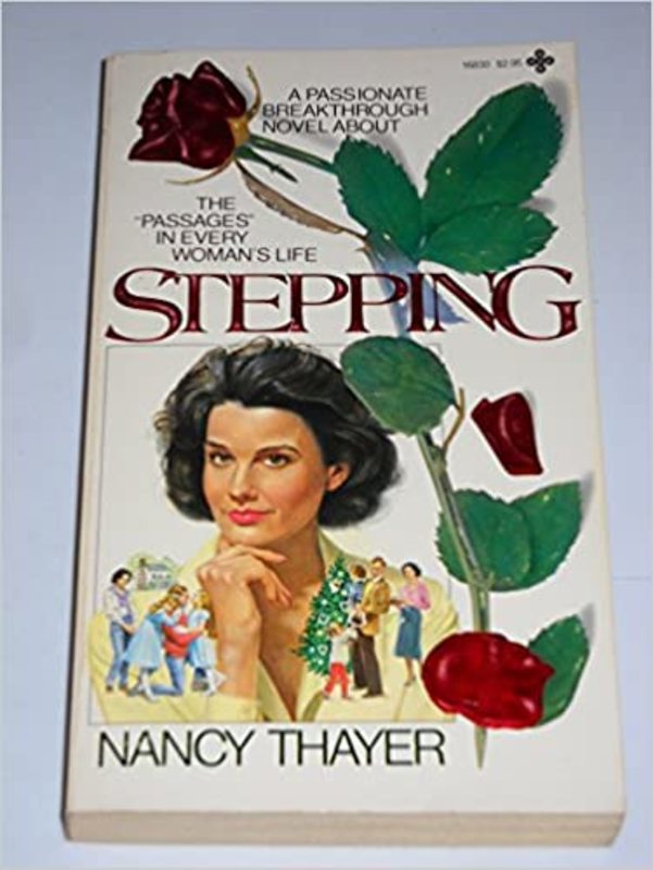 Book cover for "Stepping" by Nancy Thayer