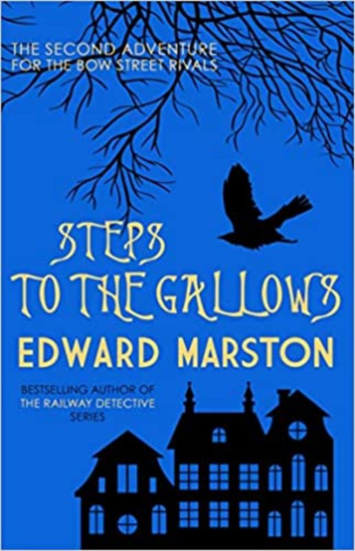 Book cover for "Steps to the Gallows" by Conrad Allen