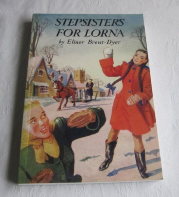 Book cover for "Stepsisters for Lorna" by Elinor M Brent Dyer