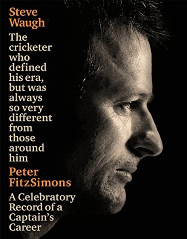 Book cover for "Steve Waugh" by Peter FitzSimons