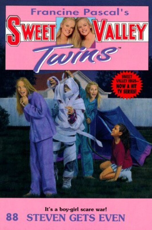 Book cover for "Steven Gets Even" by Francine Pascal