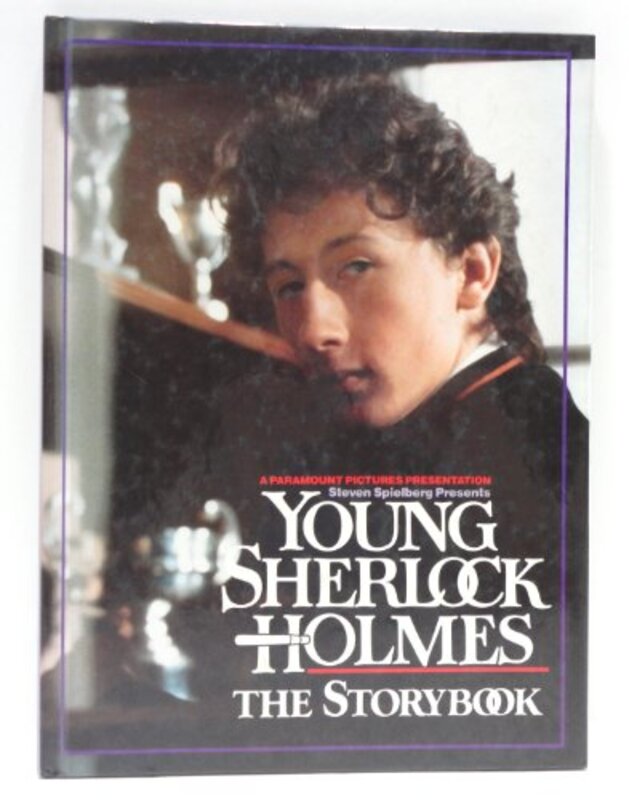 Book cover for "Steven Spielberg Presents Young Sherlock Holmes" by Peter Lerangis