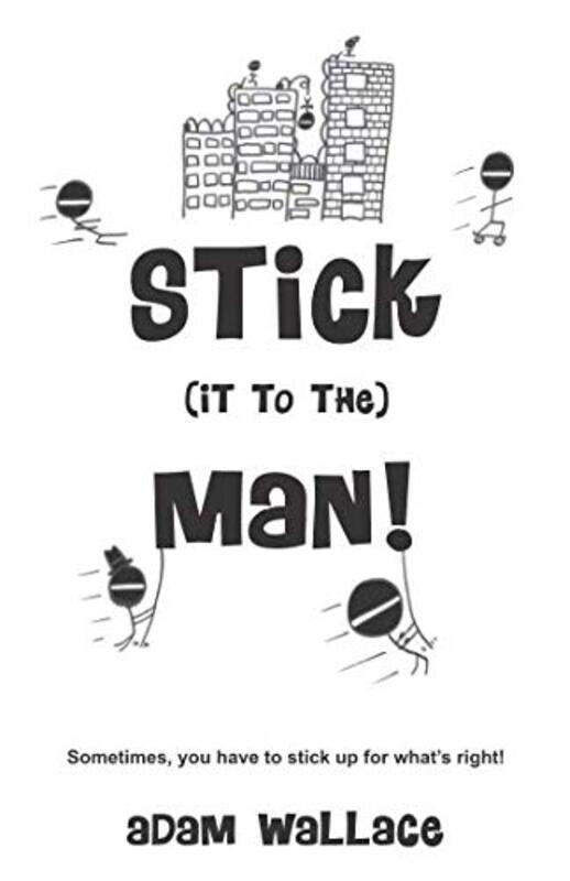 Book cover for "StickMan" by Adam Wallace
