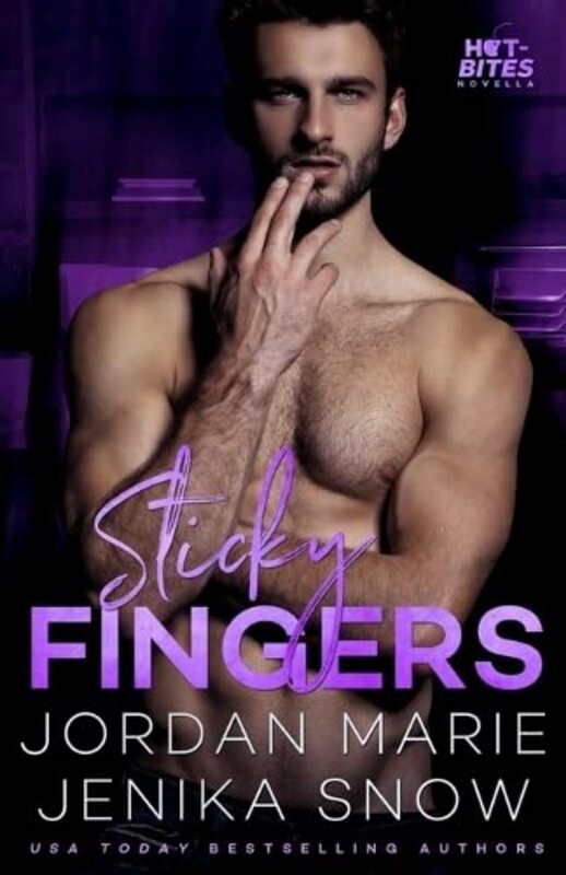 Book cover for "Sticky Fingers" by Jordan Marie
