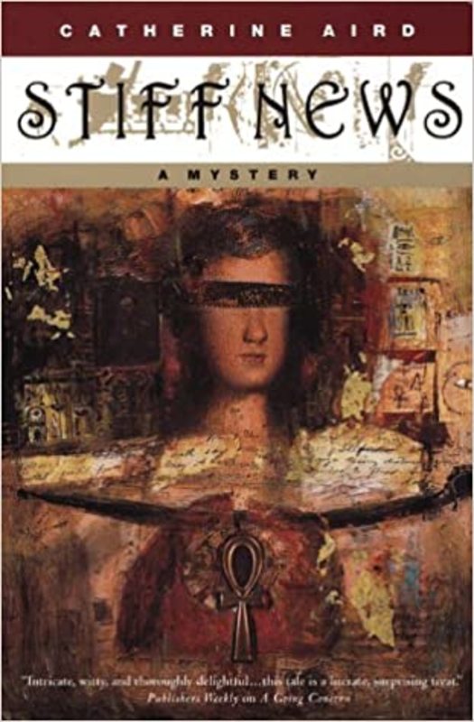 Book cover for "Stiff News" by Catherine Aird