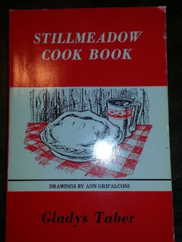 Book cover for "Stillmeadow Cook Book" by Gladys Taber