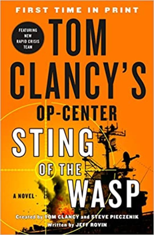 Book cover for "Sting of the Wasp" by Jeff Rovin