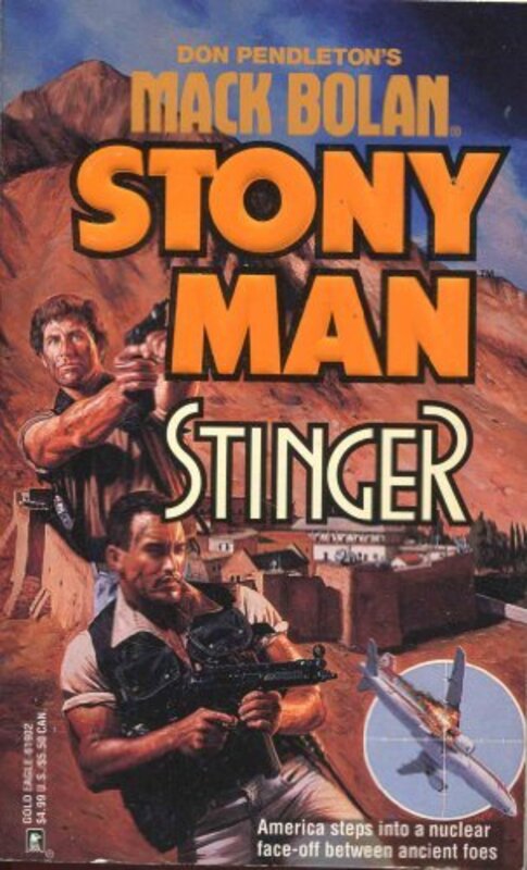Book cover for "Stinger" by Don Pendleton