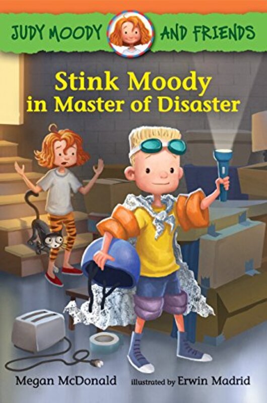 Book cover for "Stink Moody in Master of Disaster" by Megan McDonald