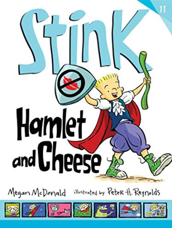 Book cover for "Stink: Hamlet and Cheese" by Megan McDonald