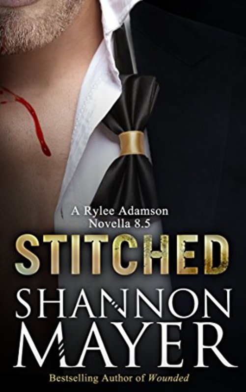 Book cover for "Stitched" by Shannon Mayer