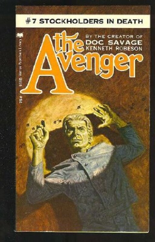 Book cover for "Stockholders in Death" by Kenneth Robeson