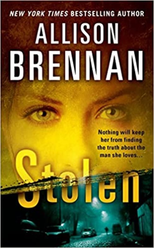 Book cover for "Stolen" by Allison Brennan