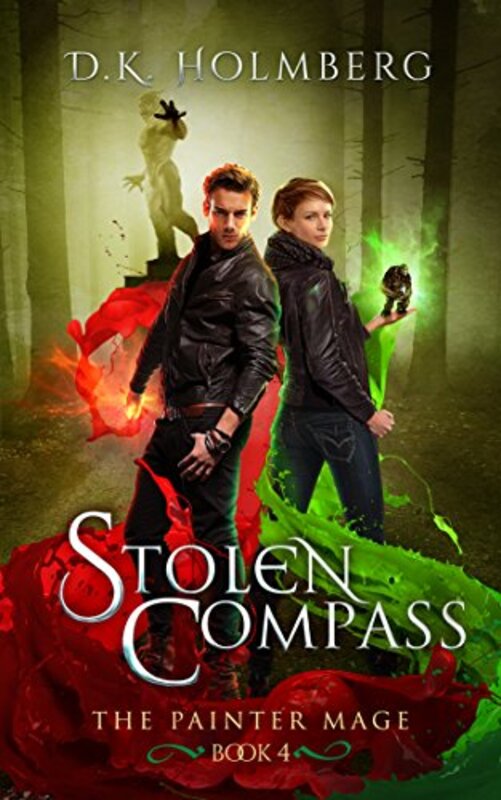 Book cover for "Stolen Compass" by DK Holmberg
