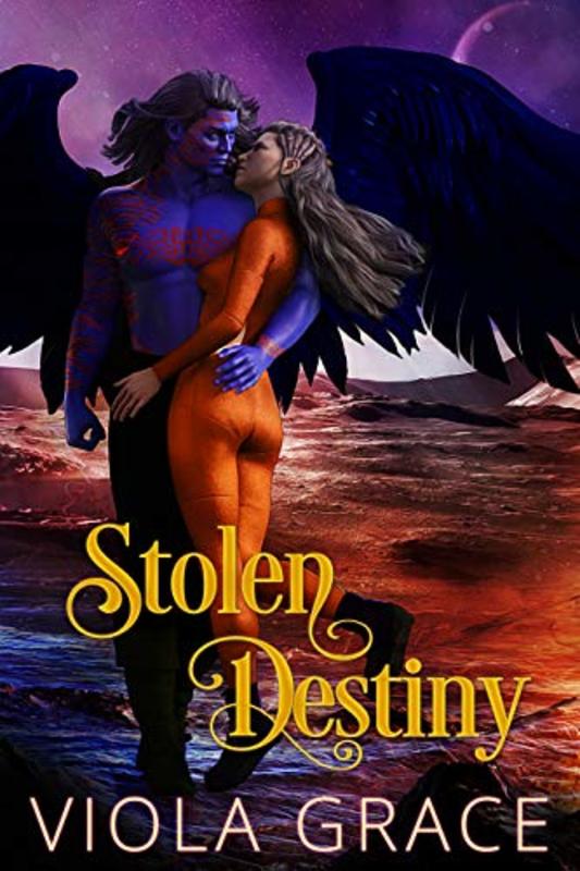 Book cover for "Stolen Destiny" by Viola Grace