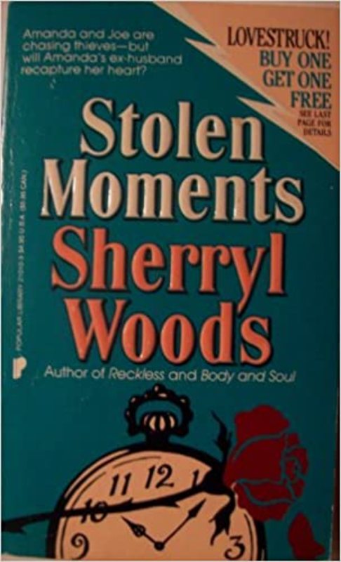 Book cover for "Stolen Moments" by Sherryl Woods