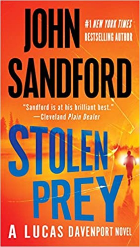 Book cover for "Stolen Prey" by John Sandford