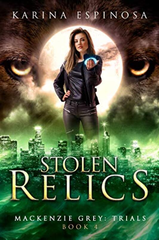 Book cover for "Stolen Relics" by Karina Espinosa