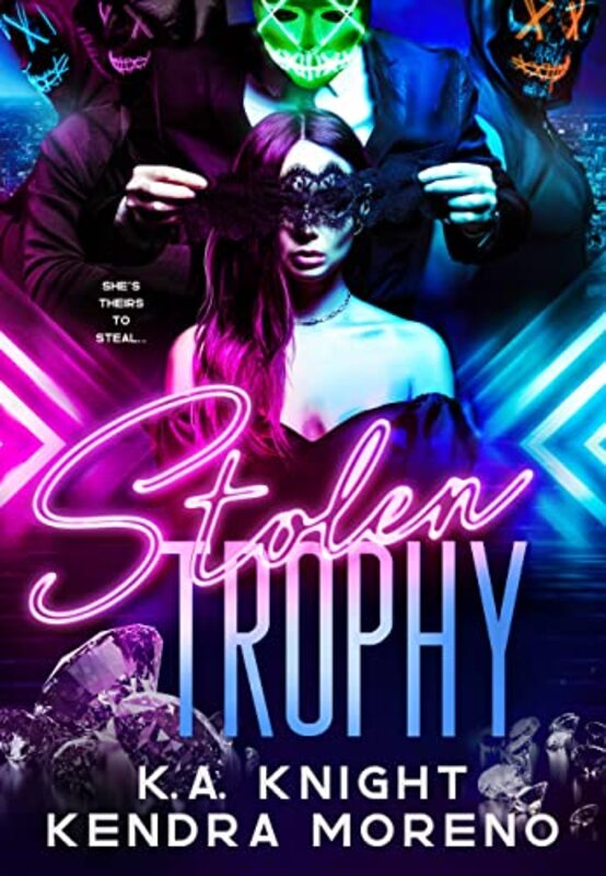 Book cover for "Stolen Trophy" by Kendra Moreno