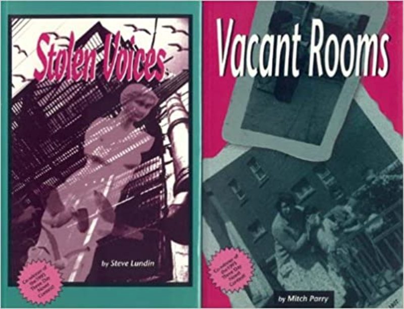 Book cover for "Stolen Voices/Vacant Rooms" by Steven Erikson