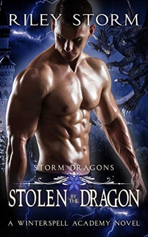 Book cover for "Stolen by the Dragon" by Riley Storm
