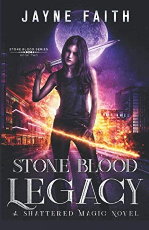 Book cover for "Stone Blood Legacy" by Jayne Faith