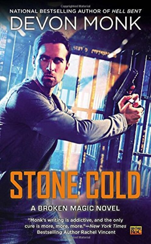 Book cover for "Stone Cold" by Devon Monk