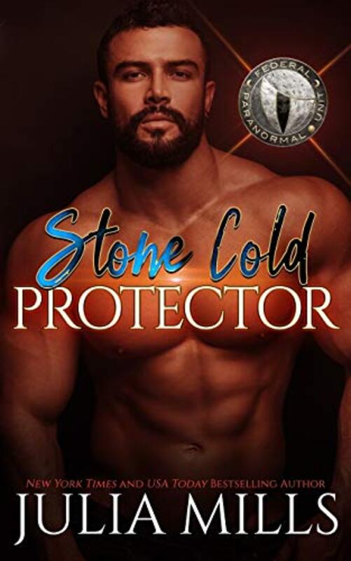 Book cover for "Stone Cold Protector" by Julia Mills