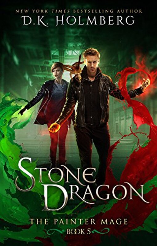 Book cover for "Stone Dragon" by DK Holmberg