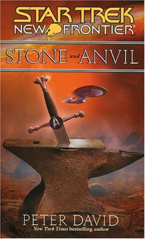 Book cover for "Stone and Anvil" by Peter David