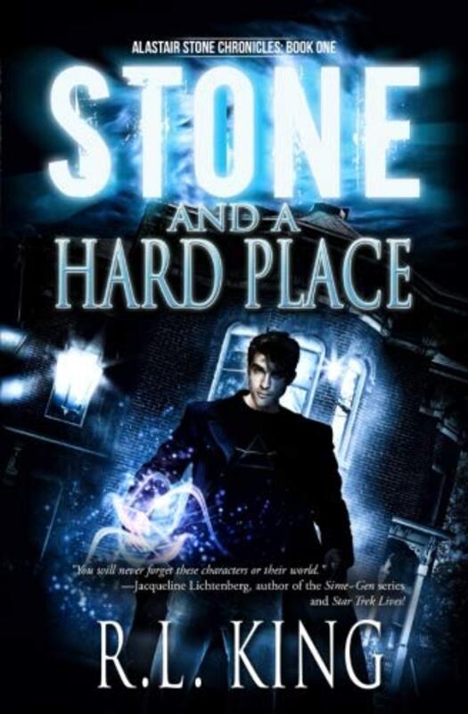 Book cover for "Stone and a Hard Place" by RL King