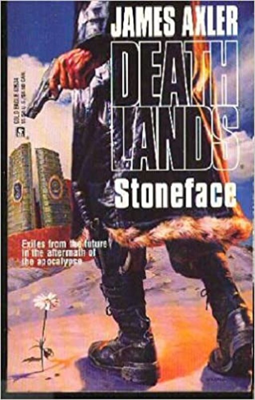 Book cover for "Stoneface" by James Axler