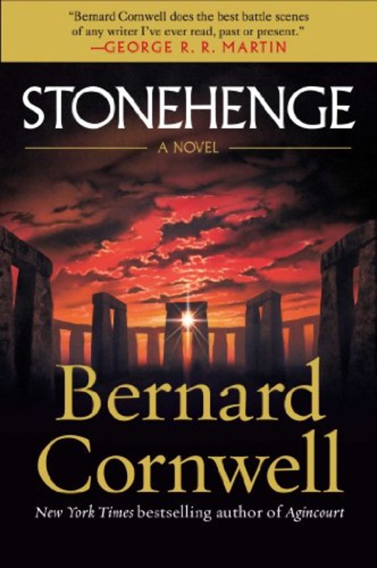 Book cover for "Stonehenge" by Bernard Cornwell