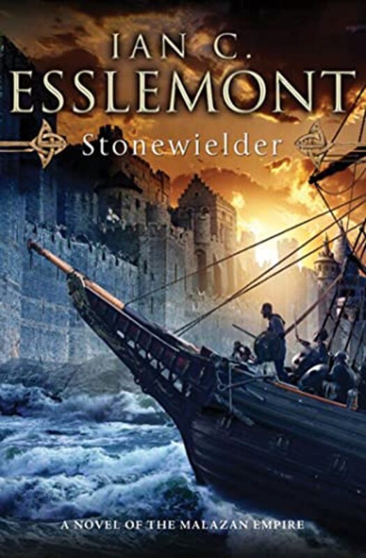 Book cover for "Stonewielder" by Ian C Esslemont