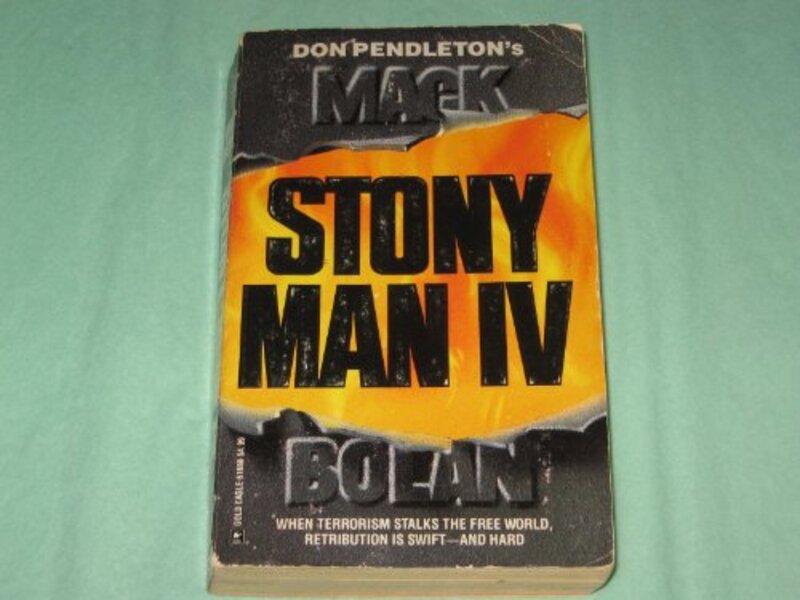 Book cover for "Stony Man IV" by Don Pendleton