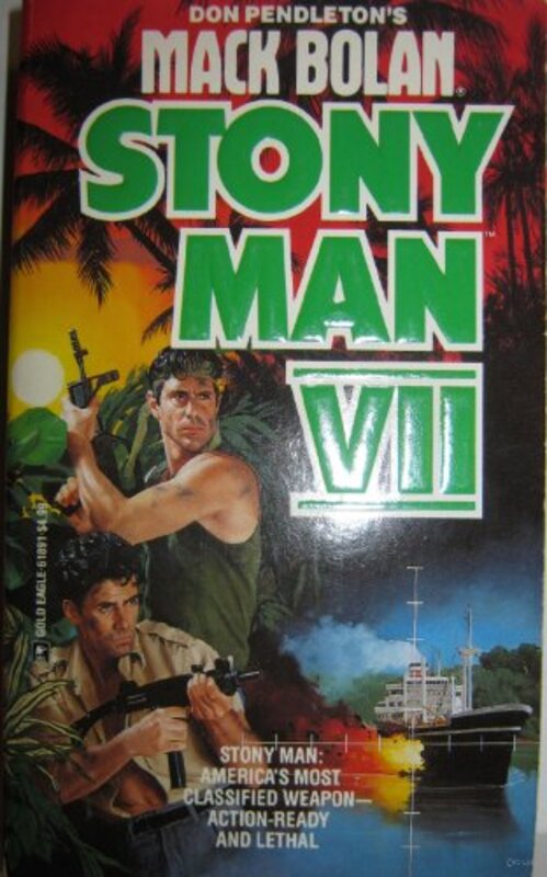 Book cover for "Stony Man VII" by Don Pendleton