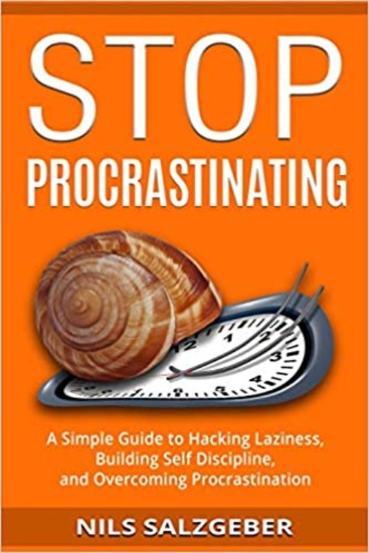 Book cover for "Stop Procrastinating" by Nils Salzgeber