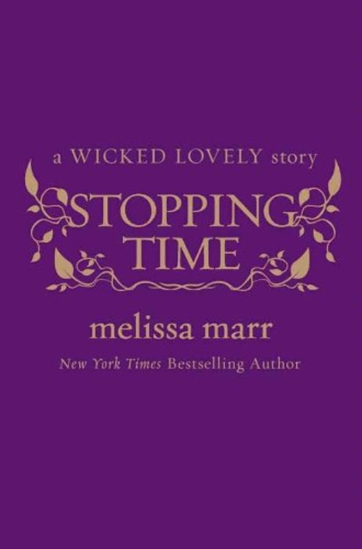 Book cover for "Stopping Time" by Melissa Marr