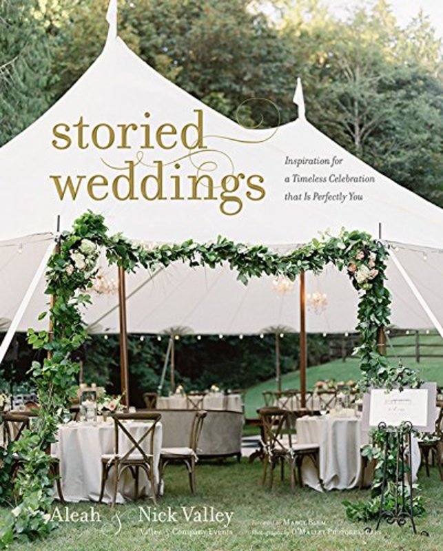 Book cover for "Storied Weddings" by Aleah Valley