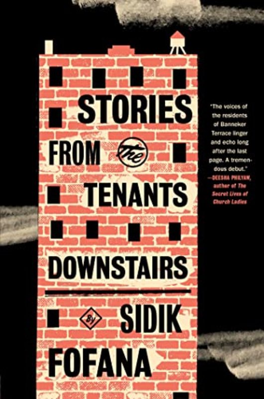 Book cover for "Stories from the Tenants Downstairs" by Sidik Fofana