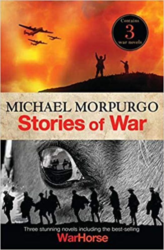 Book cover for "Stories of War" by Michael Morpurgo