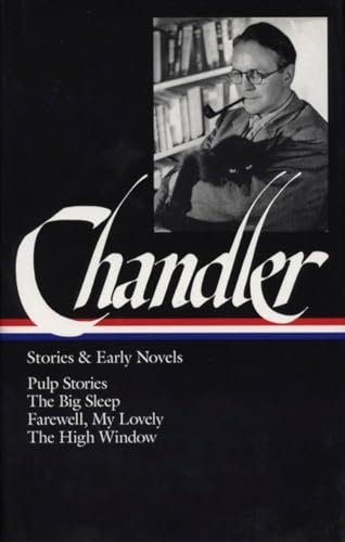 Book cover for "Stories and Early Novels" by Raymond Chandler