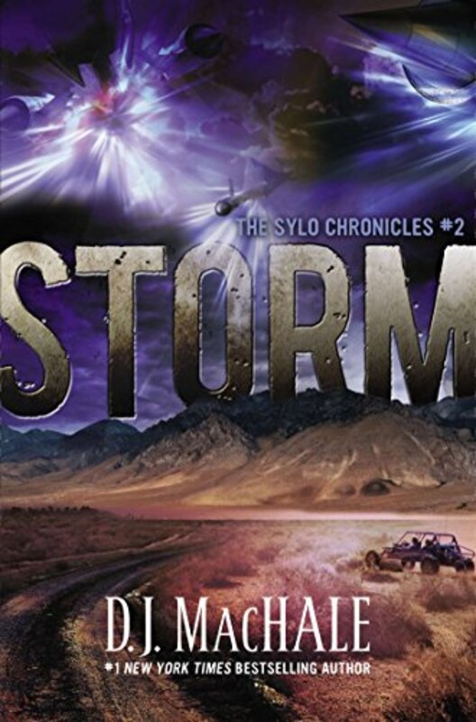 Book cover for "Storm" by DJ MacHale