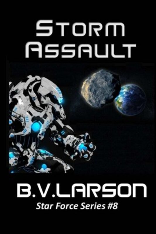 Book cover for "Storm Assault" by BV Larson
