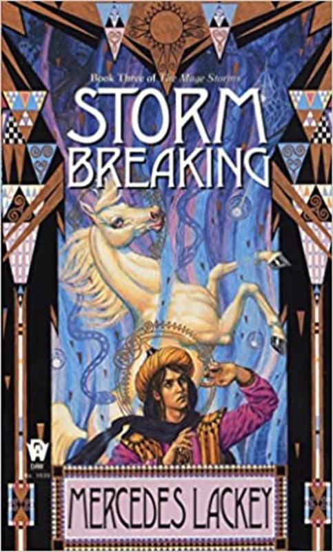Book cover for "Storm Breaking" by Mercedes Lackey