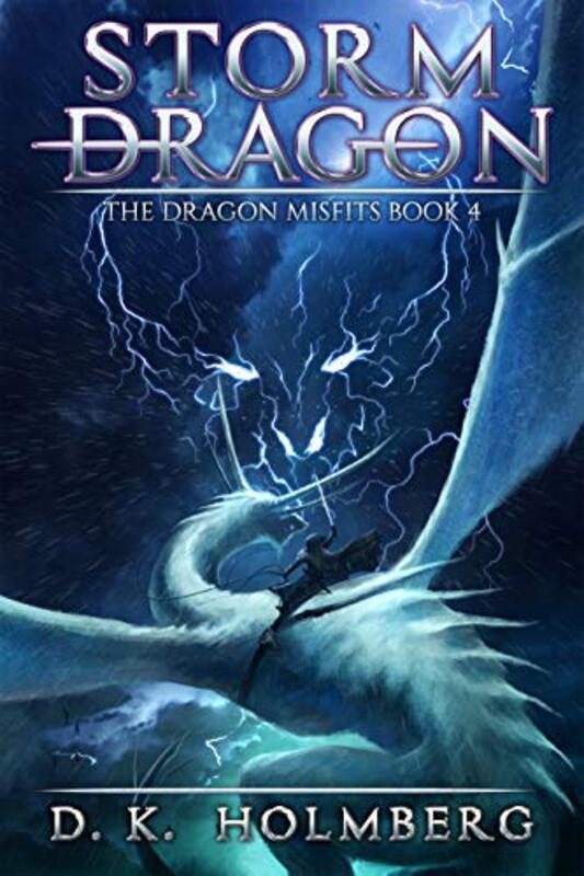 Book cover for "Storm Dragon" by DK Holmberg
