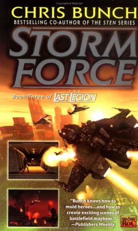 Book cover for "Storm Force" by Chris Bunch