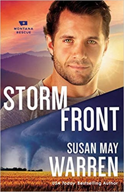 Book cover for "Storm Front" by Susan May Warren