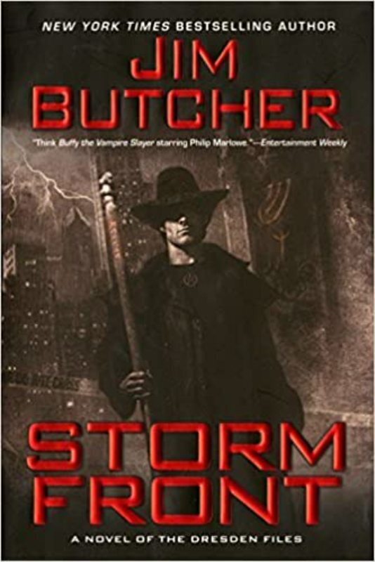 Book cover for "Storm Front" by Jim Butcher