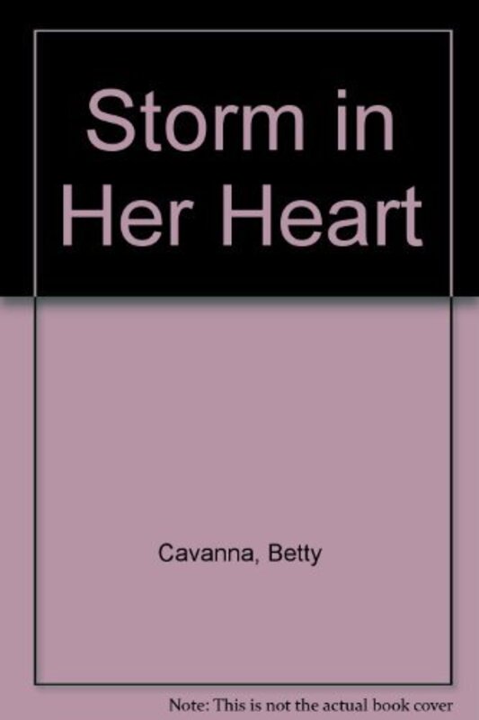 Book cover for "Storm In Her Heart" by Betsy Allen